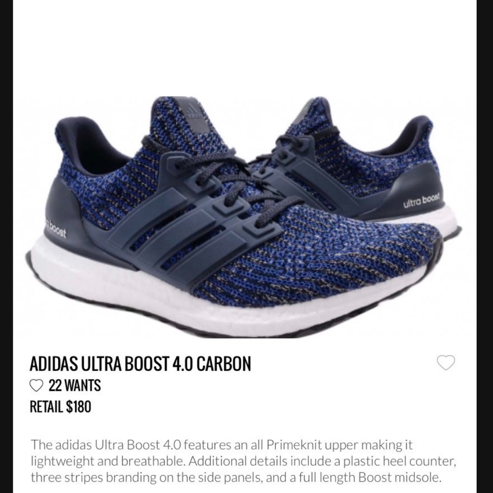 Adidas Ultra Boost 4.0 Shoes